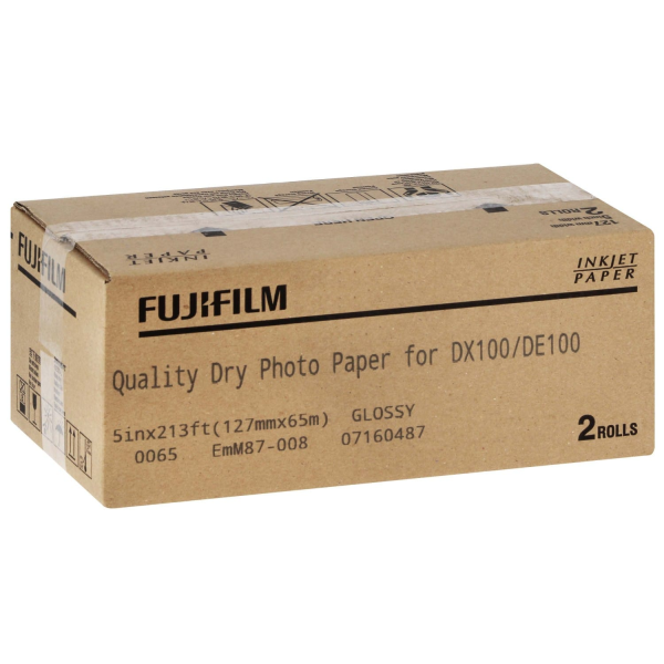 Papier brillant pour Frontier DX100 / DE100 - 127mm x 65m