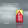 Pile 9V 6LR61 Alcalines Longlife Max Power 640mAh Varta