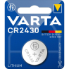 Pile Bouton CR2430 Lithium 3V 300mAh Varta