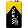 Pile 9V 6F22 Saline Super Heavy Duty 380mAh Varta