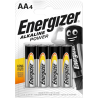 4 Piles AA LR6 Alcaline Power 1.5V Energizer