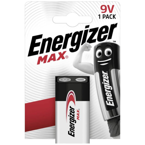 Pile 6LR61 Alcaline 9V Max ENERGIZER