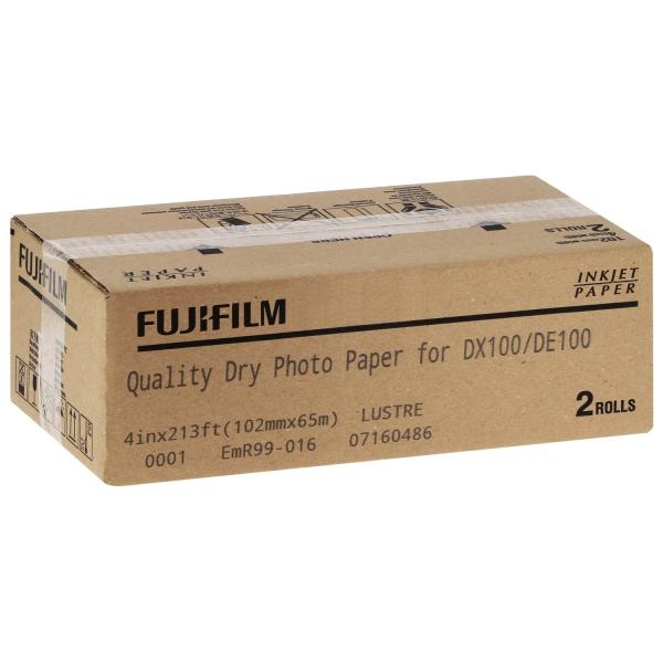 Papier lustré pour Frontier DX100 / DE100 - 102mm x 65m