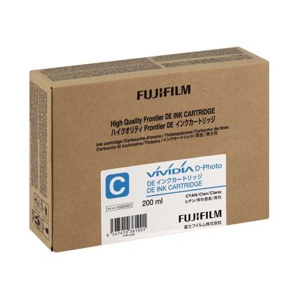 Cartouche d’encre FUJIFILM Cyan pour DE100 / DE100-XD en 200 ml