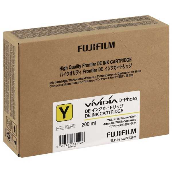 Cartouche d’encre FUJIFILM Yellow pour DE100 / DE100-XD en 200 ml