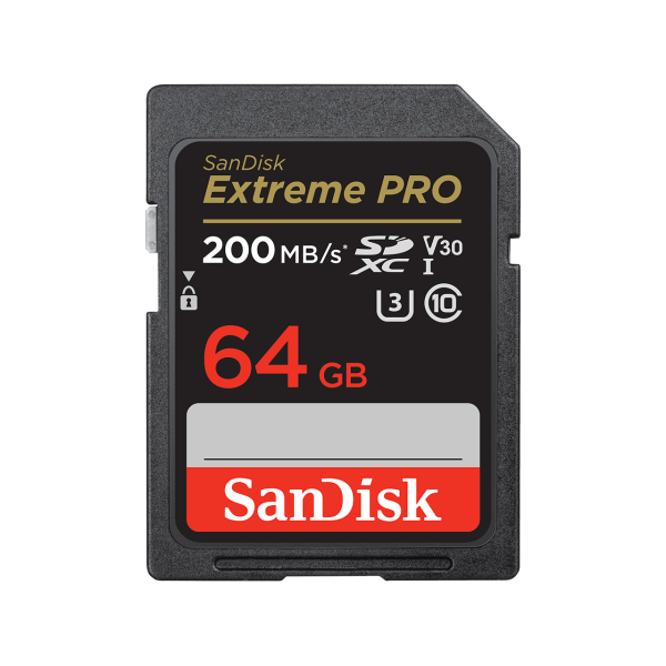 Carte SDHC™ et SDXC™ UHS-I SanDisk Extreme PRO - 64 Go