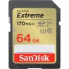 Carte SD SanDisk Extreme UHS-I - 64 Go