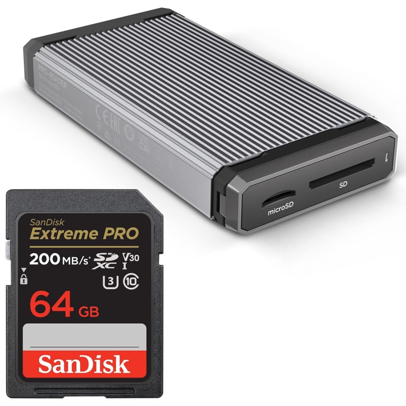 Carte SDHC™ et SDXC™ UHS-I SanDisk Extreme PRO - 64 Go