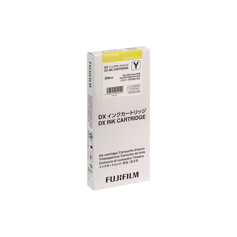 Cartouche d'encre Jaune - Pour Frontier DX100 - 200ml