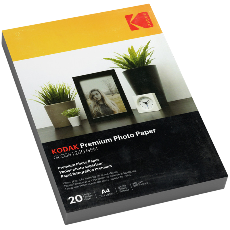 Papier Photo KODAK Premium Gloss A4 240g