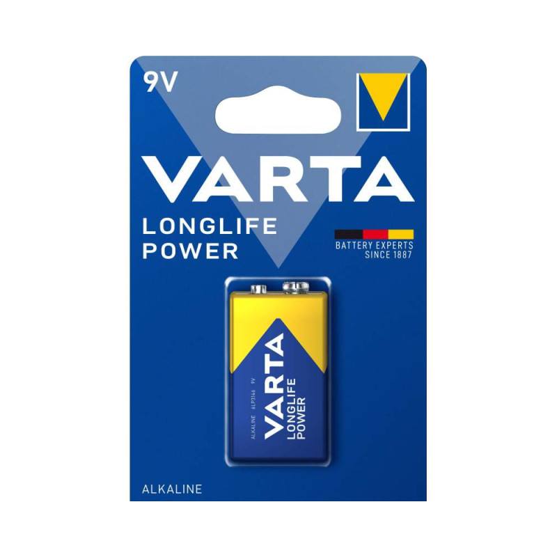 Pile Alcaline Varta 9V