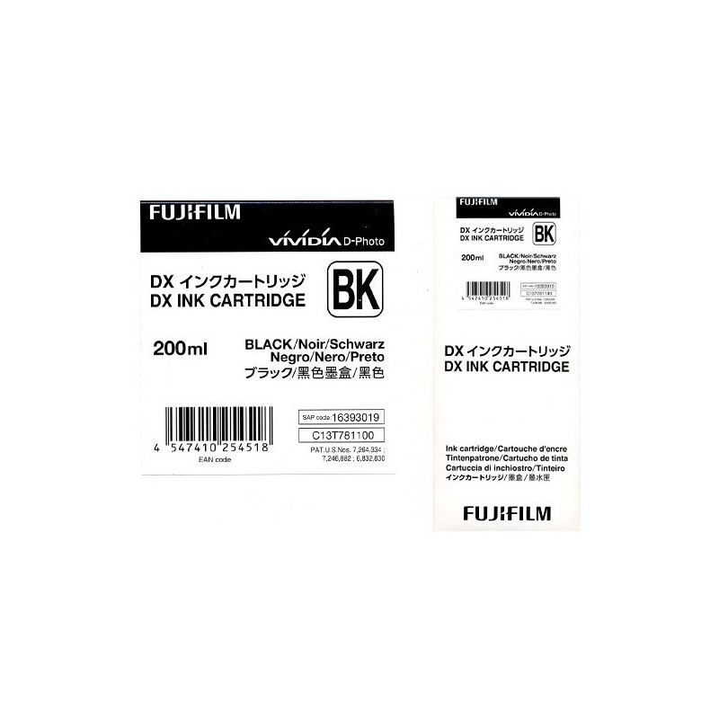 Cartouche d'encre Noir - pour Frontier DX100 - 200ml