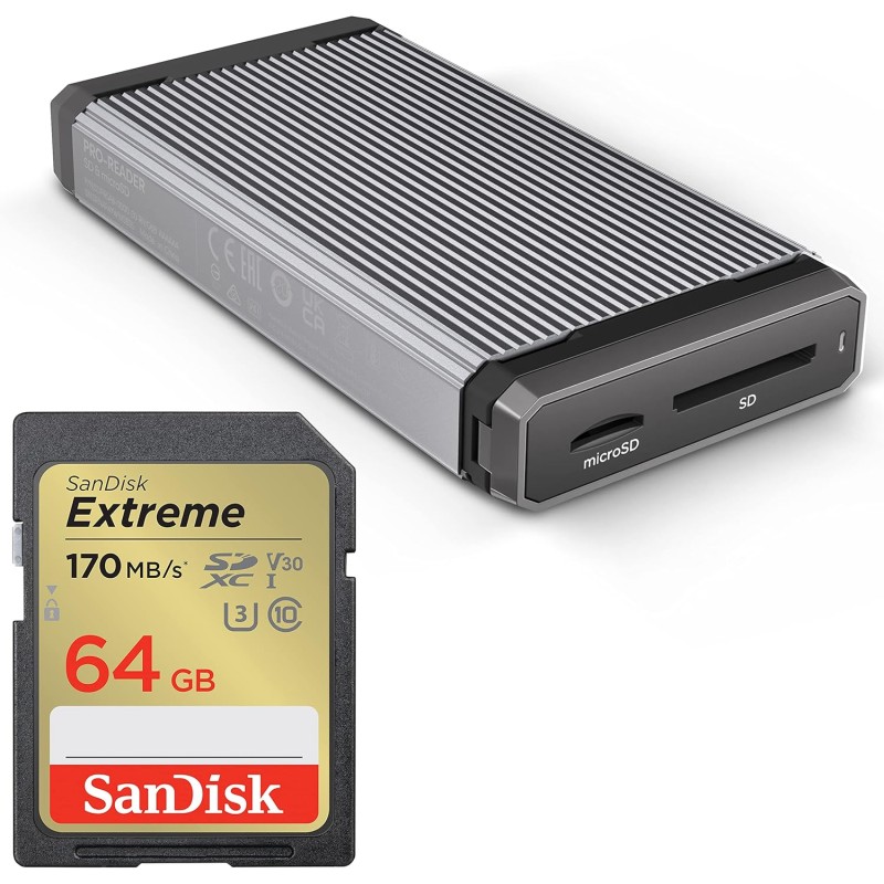 Carte SanDisk Extreme SD UHS-I - 64 Go