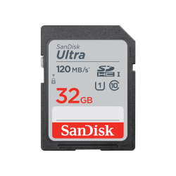 Carte SanDisk Ultra® SDHC™ UHS-I et carte SDXC™ UHS-I - 32 Go